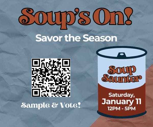 Soup Saunter – Cube Ad Advertisement